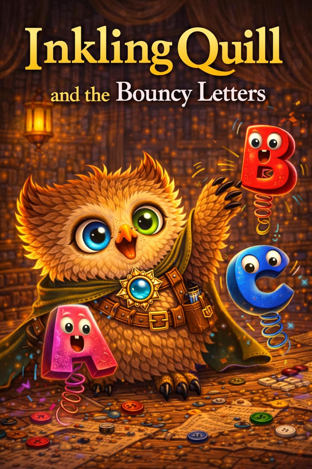 Inkling Quill and the Bouncy Letters